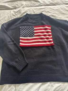 Oversize Black sweater flag (s)